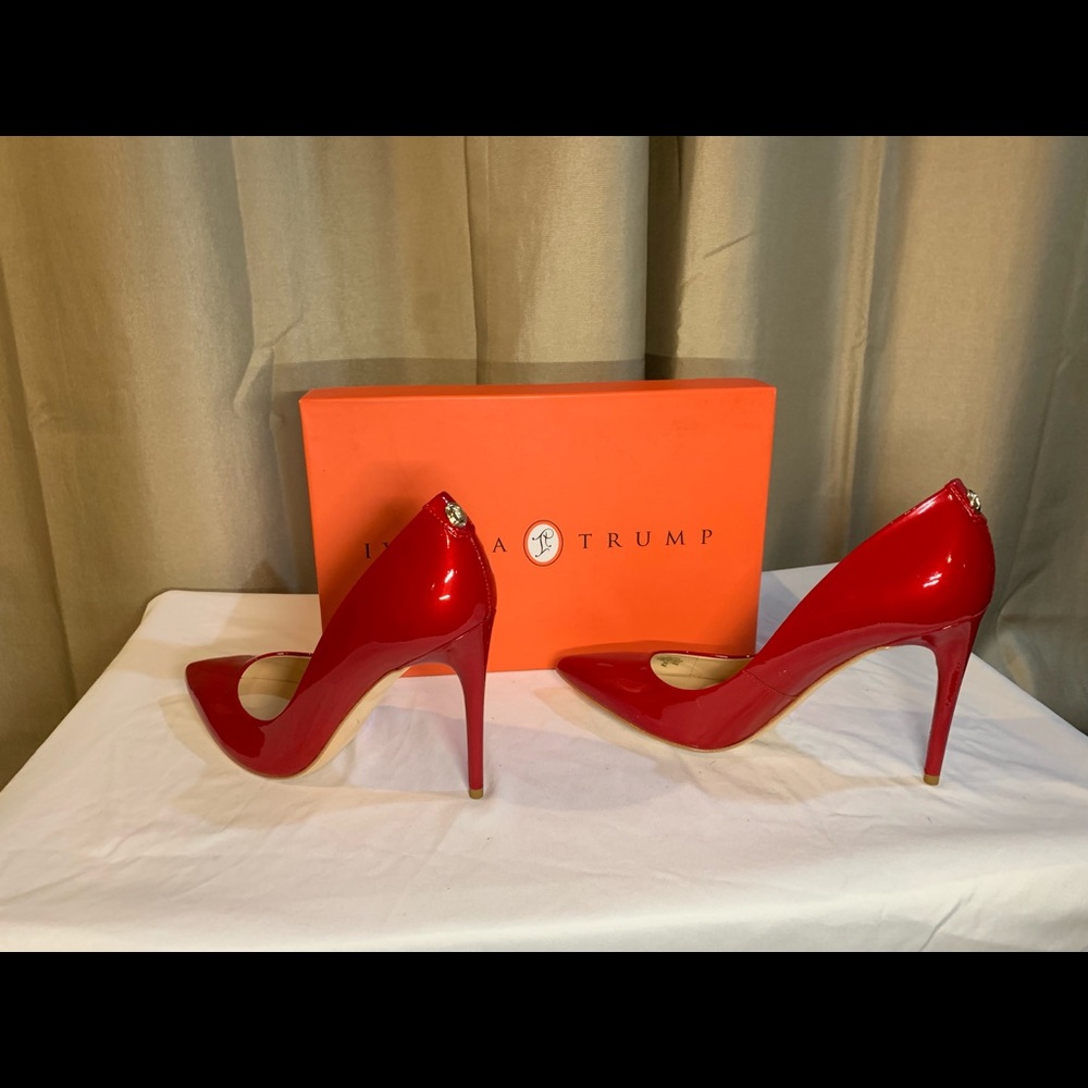 Kayden Ivanka Trump Red Multi Patent